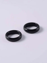 Load image into Gallery viewer, 2pcs Men Black RIng
