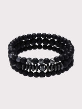 Load image into Gallery viewer, 3pcs Men Beaded Bracelet
