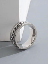 Load image into Gallery viewer, Men Chain Design Ring
