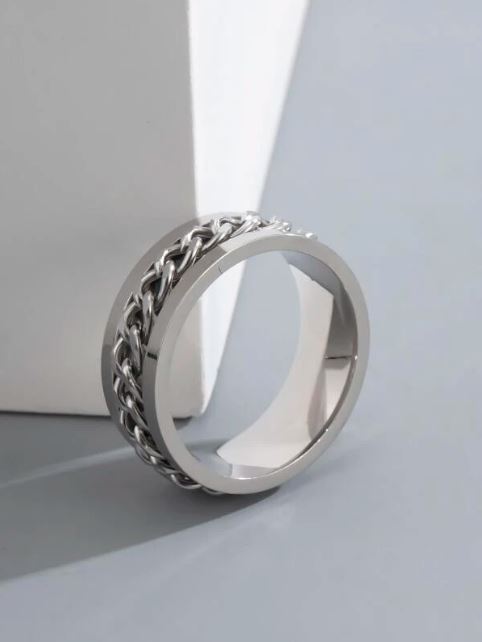 Men Chain Design Ring